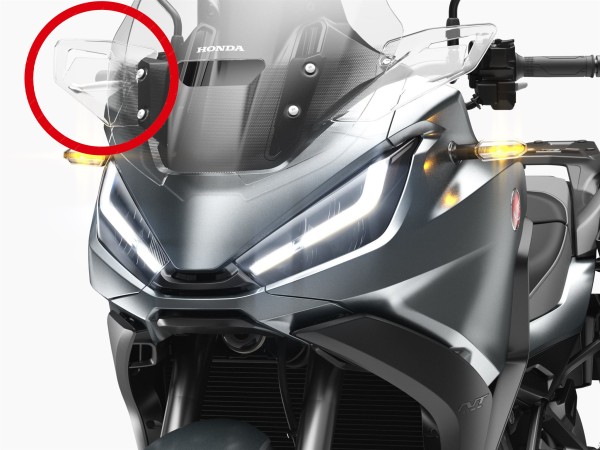 Top right wind deflector for Honda NT 1100 (22-) Original