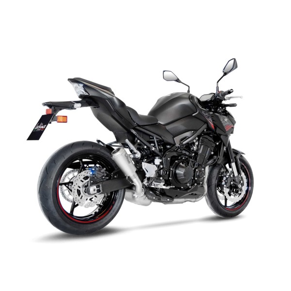 LeoVince exhaust system LV 10 for Kawasaki Z 900, titanium silver, slip on, Euro4+5, E-certificate
