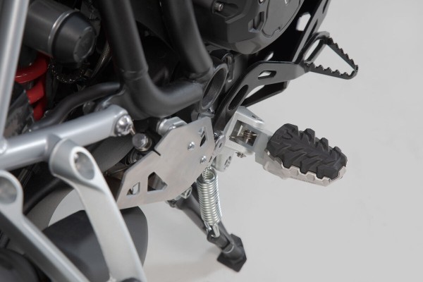 SW-Motech Adjustable footrests EVO, stainless steel, for Triumph Tiger 800 - SW Motech