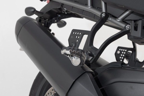 SW-Motech Adjustable pillion footrests EVO, stainless steel, for Harley Davidson Pan America - SW Motech
