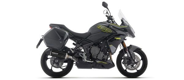 ARROW INDY RACE EVO DARK schwarz für Triumph Tiger Sport 800, 2025-