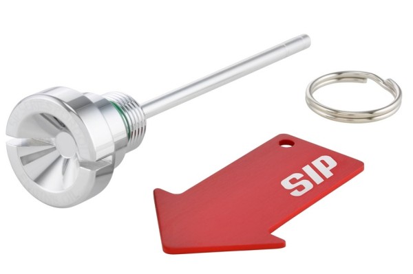 Oil filler plug engine oil for Vespa GTS/GTS Super/GTV 300cc HPE, chrome