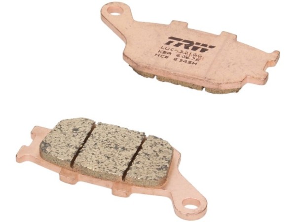 TRW Rear brake pad set, sintered metal, with ABE, MCB634SH