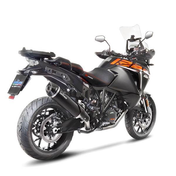 LeoVince exhaust system SBK Nero Evo 2, stainless steel for KTM