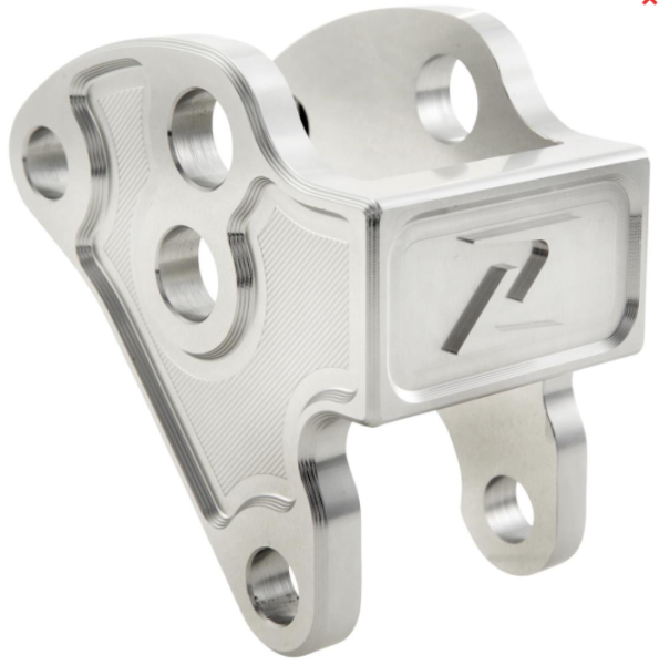 Adapter for lowering shock absorber, rear for Vespa Primavera/Sprint, silver