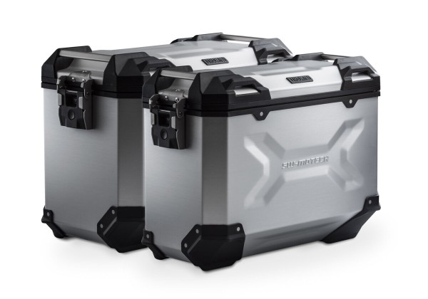 SW-Motech TRAX ADV aluminum case system silver for Suzuki V-Strom 800 DE (23-)