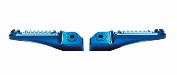Rizoma footrest set blue for passenger for Honda CRF1000L Africa Twin (Bj.18-) Original Honda