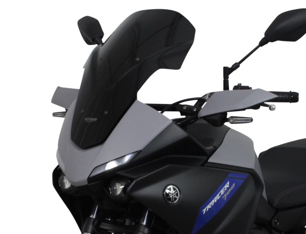 MRA touring windshield "TM" black for Yamaha Tracer 700 / Tracer 7 (20-24)