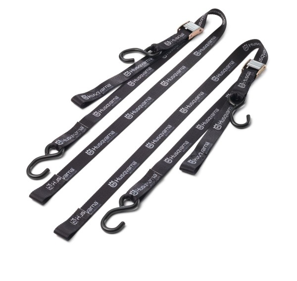 Tension straps with hooks for Husqvarna FS 701 Superrmoto, FS 450 and Svartpilen 401 Original