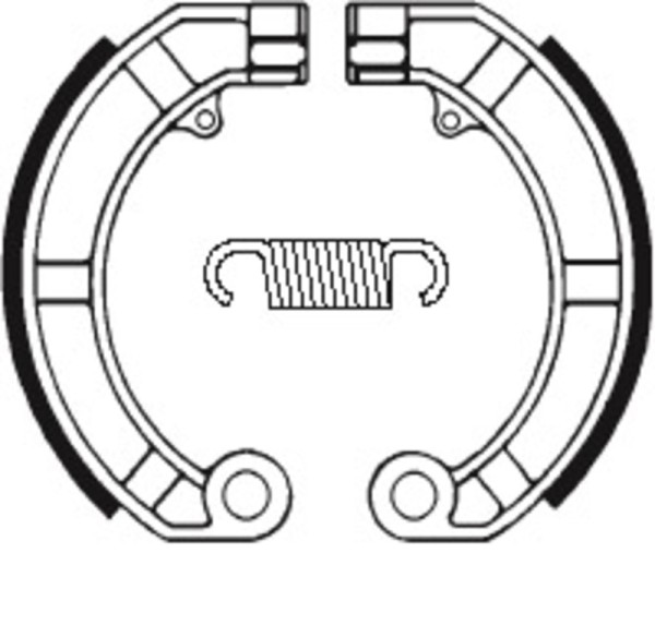Tecnium Scooter Organic brake shoes - BA146