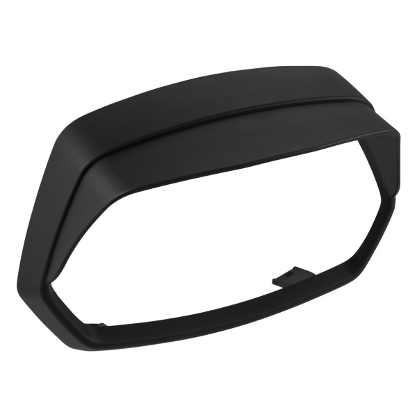 Lamp ring black matt with lampshade for Vespa Sprint 50-150cc ('18-)