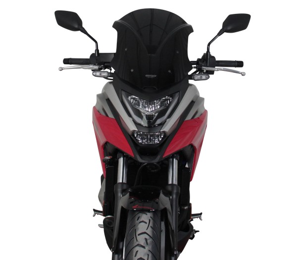 Touring windshield MRA "TM" black for Honda NC 750 X (21-24)