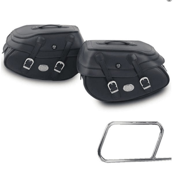 Side case set Buffalo Big for tube bag holder Hepco & Becker