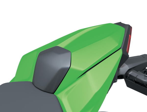 Passenger seat cover (Candy Lime Green) for Kawasaki Z 650 S (26-) Original