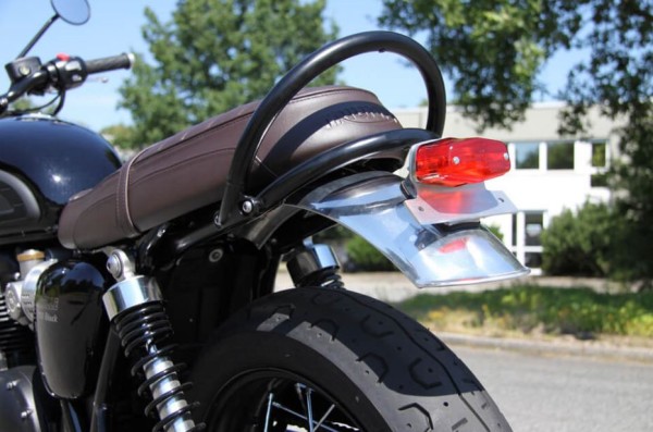 LSL aluminum fender Street Twin, rear
