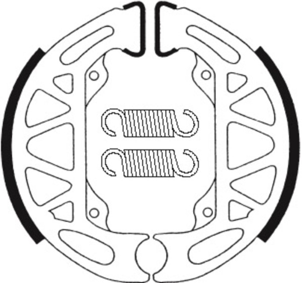 Tecnium Scooter Organic brake shoes - BA200