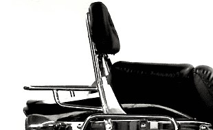 Sissybar with luggage rack chrome for Honda VT 1100 C (87-93) Hepco & Becker