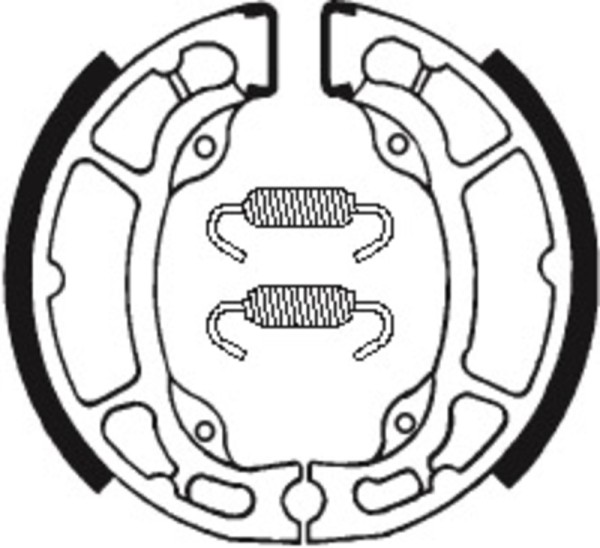 Tecnium Off-Road Organic Brake Shoes - BA087