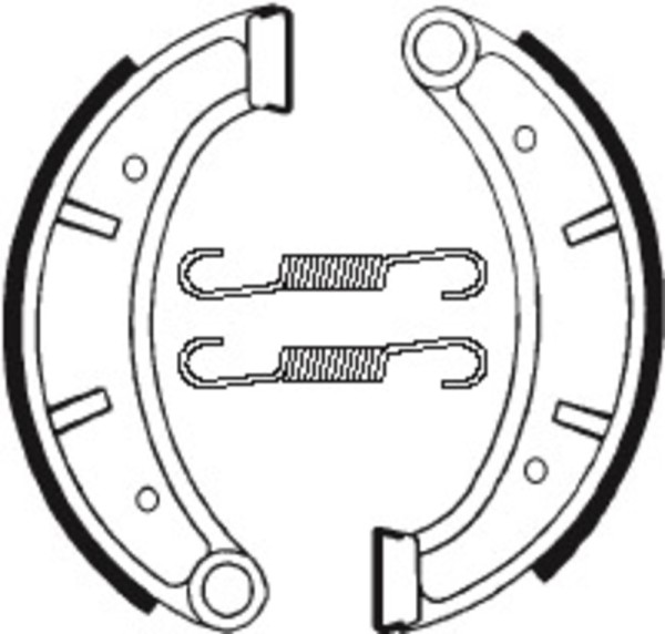 Tecnium Off-Road Organic Brake Shoes - BA118
