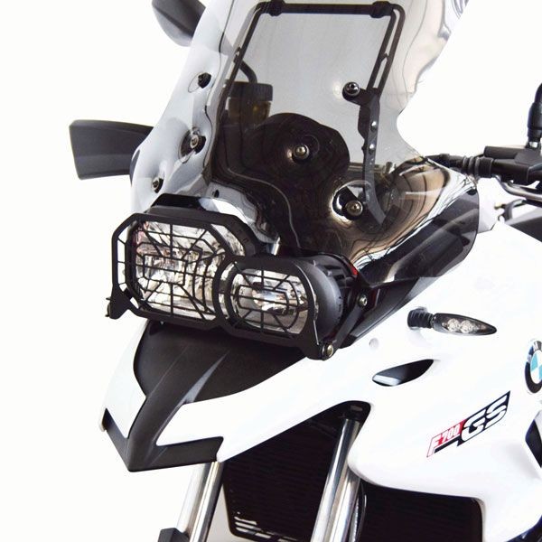 Folding headlight guard for BMW F 700 GS (12-18)