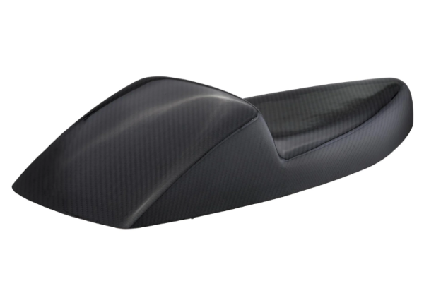 Sports seat "Race" for Vespa PX 80-200cc, Carbon