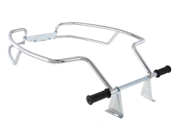 Crash bar side hood for Vespa PX 80-200cc, chrome