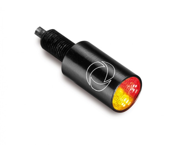 Kellermann turn signal, rear and brake light, Atto DF Integral, aluminum, LED, HL/HR 12 V, glossy black