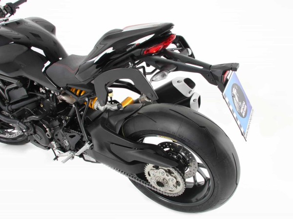 C-Bow side carrier black for Ducati Monster 1200 R (16-20) Hepco & Becker