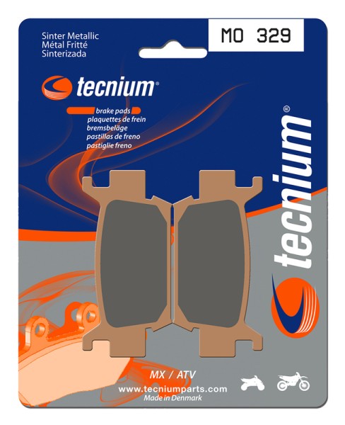 Tecnium MX/ATV sintered metal brake pads - MO329