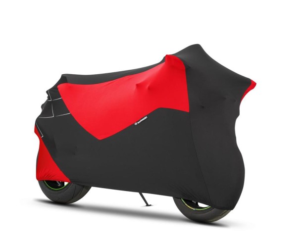 Motorcycle tarpaulin red/black Original Kawasaki