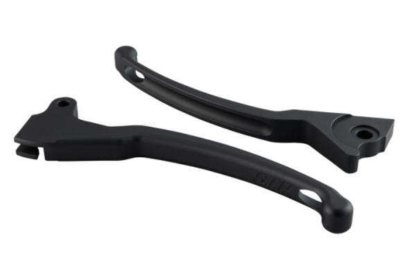 Sport lever set brake left/right for Vespa LX/LXV/S/Primavera/Sprint 50-150ccm, gray dull