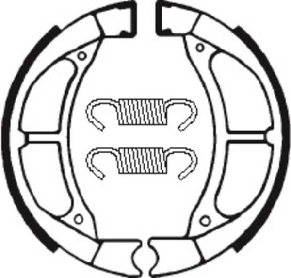 Tecnium Scooter Organic brake shoes - BA021