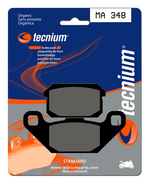 Tecnium Street Organic Brake Pads - MA348