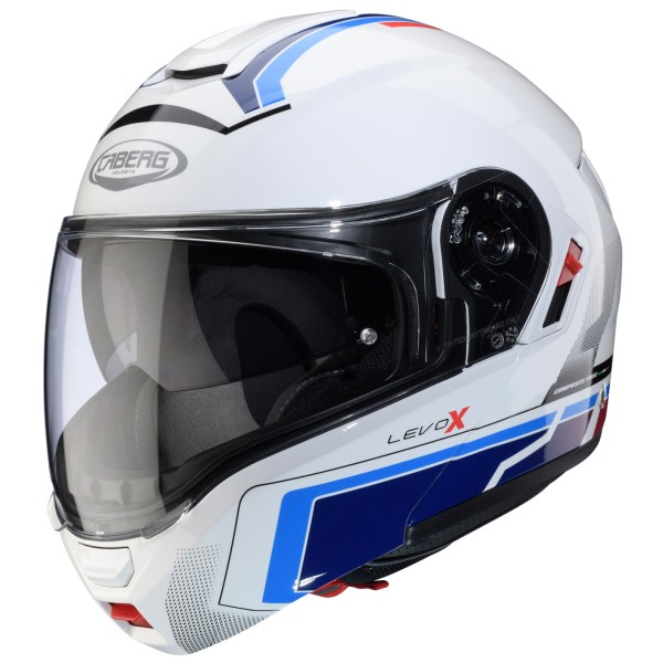 Caberg Helmet Levo X Elite white/blue-red