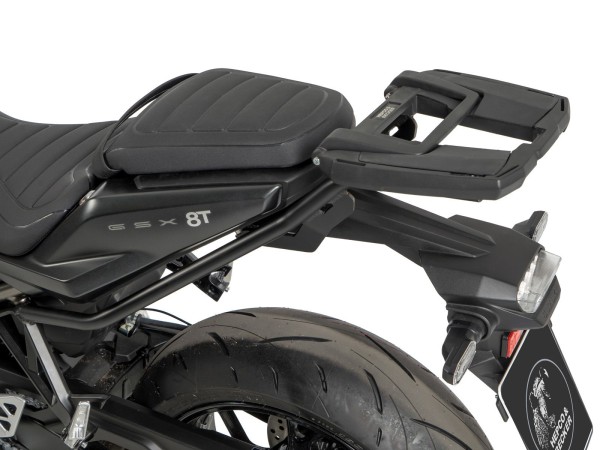 Easyrack top case carrier black for Suzuki GSX-8T (25-) Hepco & Becker