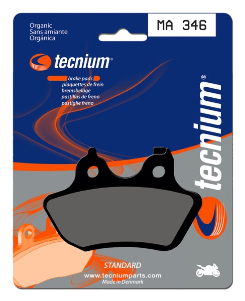 Tecnium Street Organic Brake Pads - MA346