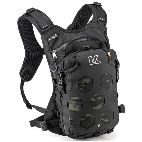 Kriega Trail 9 Backpack Multicam Black