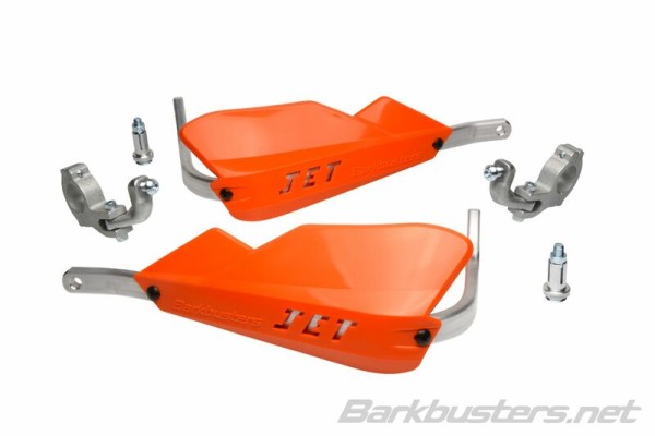 Barkbusters Jet Handguard Set Two-point attachment Conical Orange