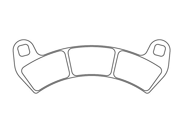 CL Brakes ATV sintered metal brake pads - 1247ATV1