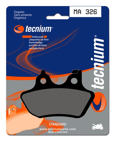 Tecnium Street Organic Brake Pads - MA326