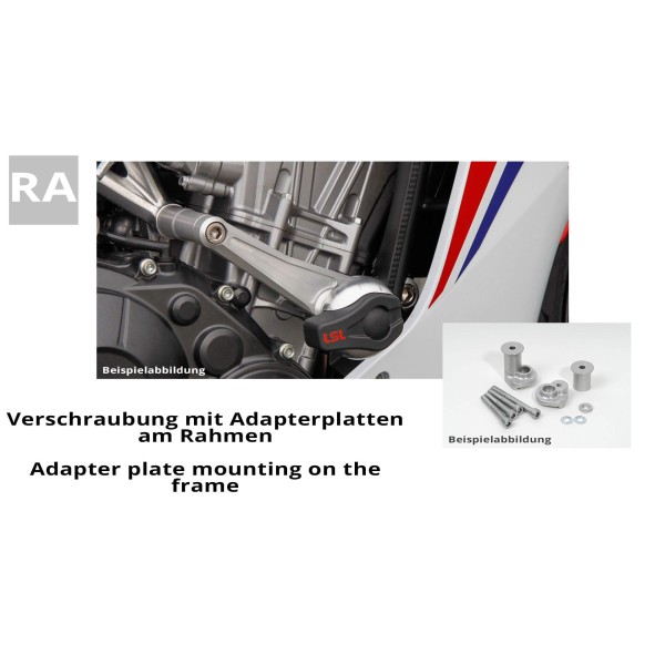 LSL Crash Pad Befestigungskit für Yamaha FZ1, 2006-