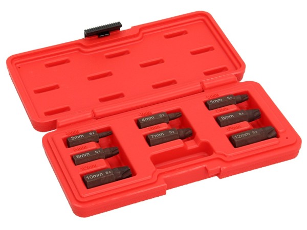 Buzzetti screw extractor (set), 3-12 mm