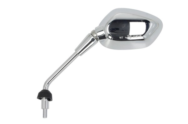 Right-hand threaded mirror, left-side, M10, chrome, Vespa GTS 125/310
