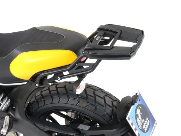 Easyrack top case carrier black for Ducati Scrambler 400 Sixty2 (16-20) Hepco & Becker