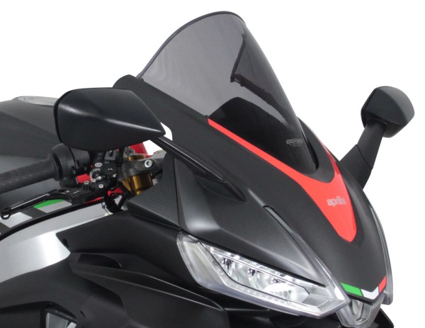 MRA Racing windshield "R " smoke gray for Aprilia RS 660 2021-