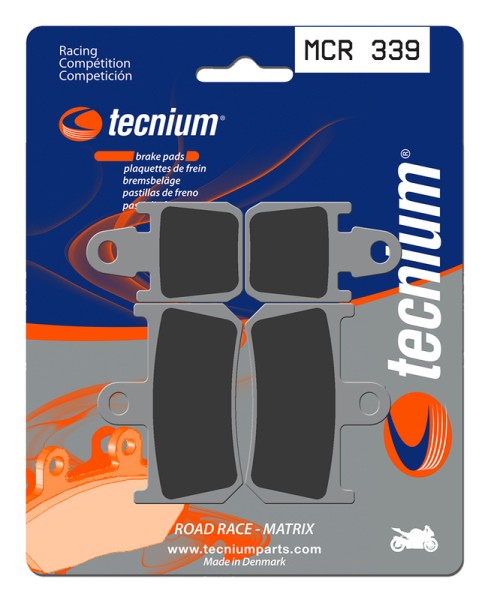 Tecnium Racing sintered metal carbon brake pads - MCR339