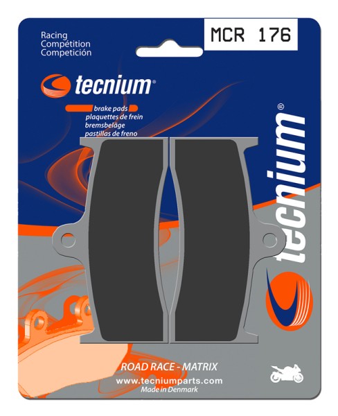 Tecnium Racing sintered metal carbon brake pads - MCR176