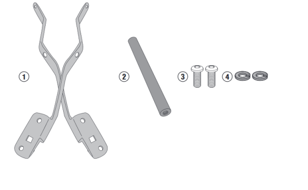 Universal Smartphone / Navi Holder Bracket for BMW F 900 XR (Bj.20-) Givi