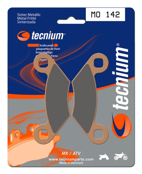 Tecnium MX/ATV sintered metal brake pads - MO142