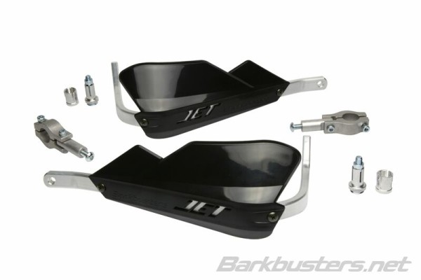 Barkbusters Jet handguard two-point mounting straight Ø22mm black